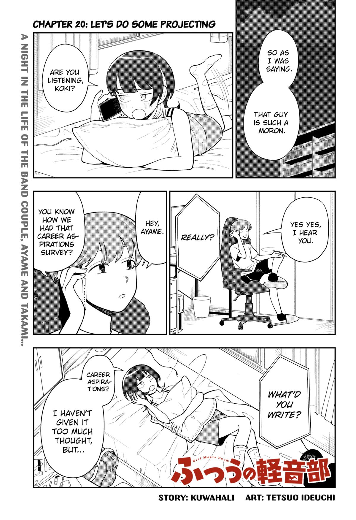 Girl meets Rock! Chap 20 - Next Chap 21