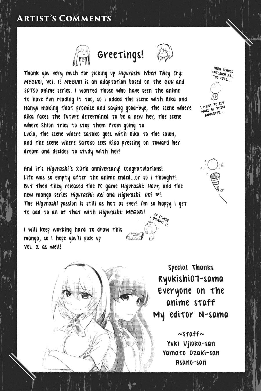 Higurashi no Naku Koro ni Meguri Chap 4 - Next Chap 5