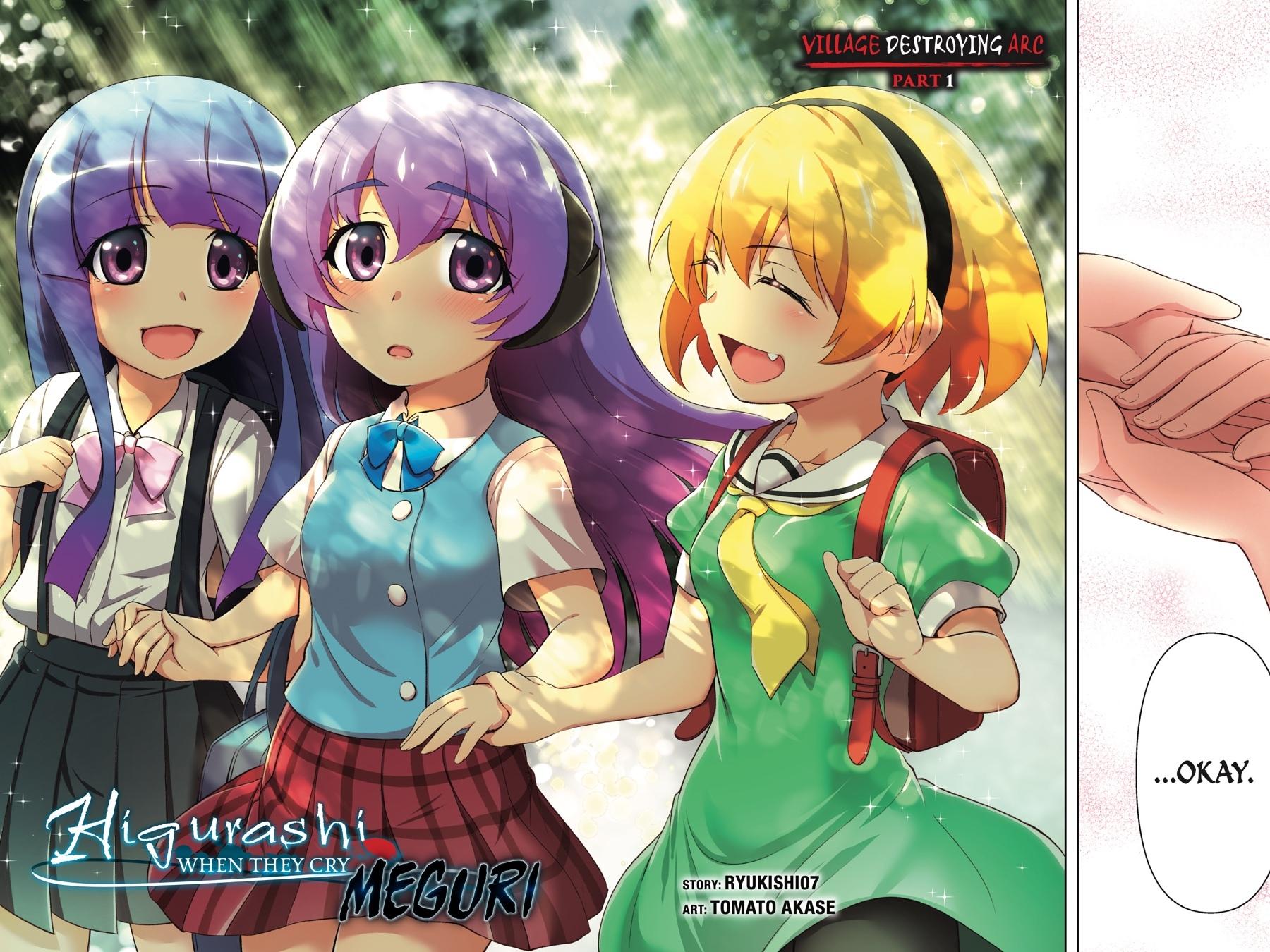 Higurashi no Naku Koro ni Meguri Chap 1 - Next Chap 2