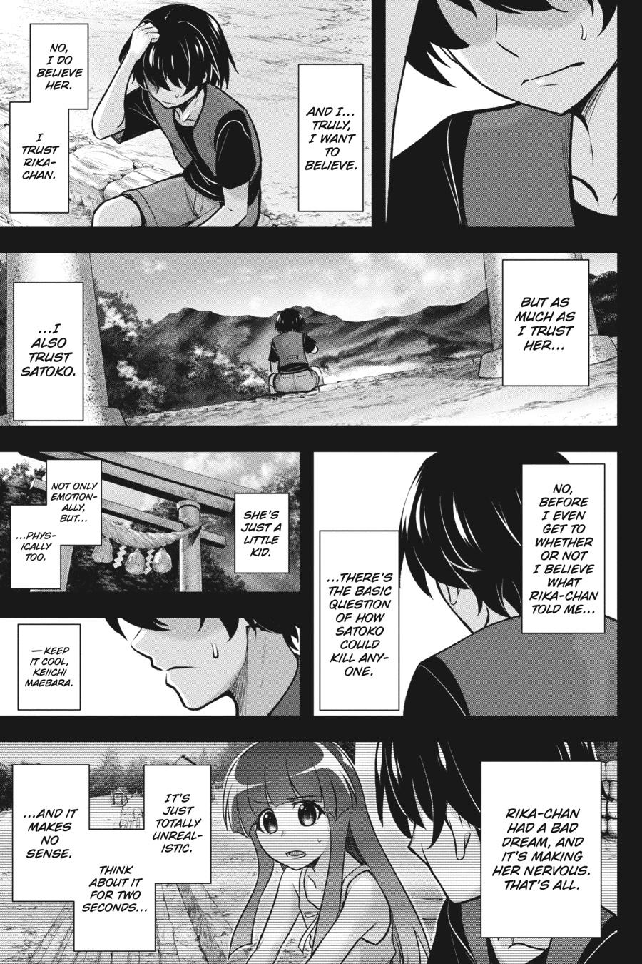 Higurashi no Naku Koro ni Meguri Chap 17 - Next Chap 18