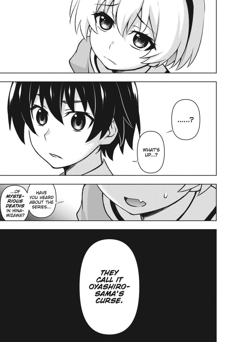Higurashi no Naku Koro ni Meguri Chap 15 - Next Chap 16