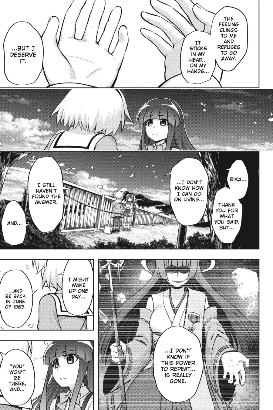Higurashi no Naku Koro ni Meguri Chap 19 - Next Chap 20