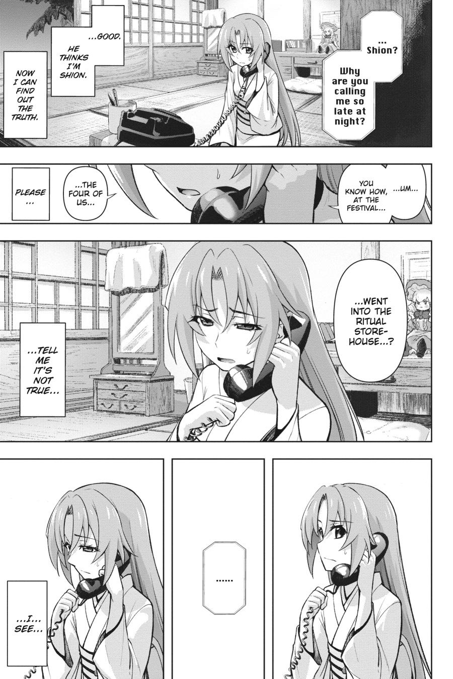 Higurashi no Naku Koro ni Meguri Chap 10 - Next Chap 11