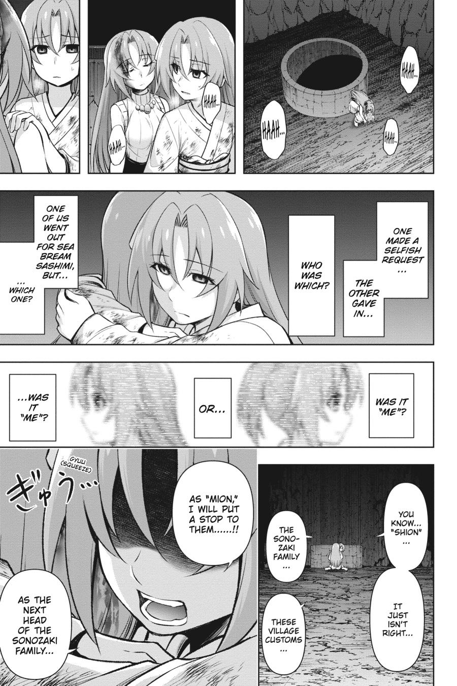 Higurashi no Naku Koro ni Meguri Chap 10 - Next Chap 11
