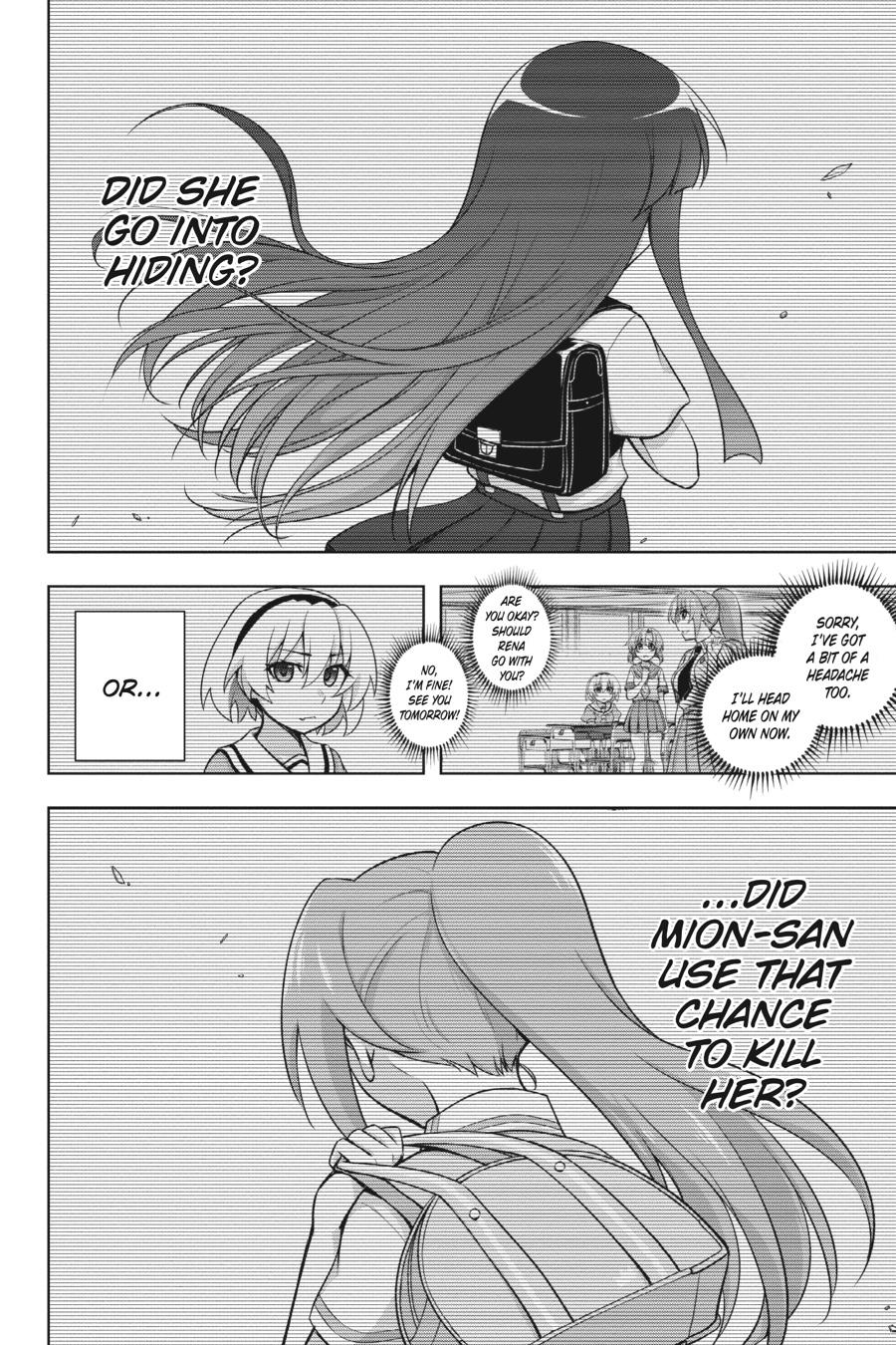 Higurashi no Naku Koro ni Meguri Chap 11 - Next Chap 12