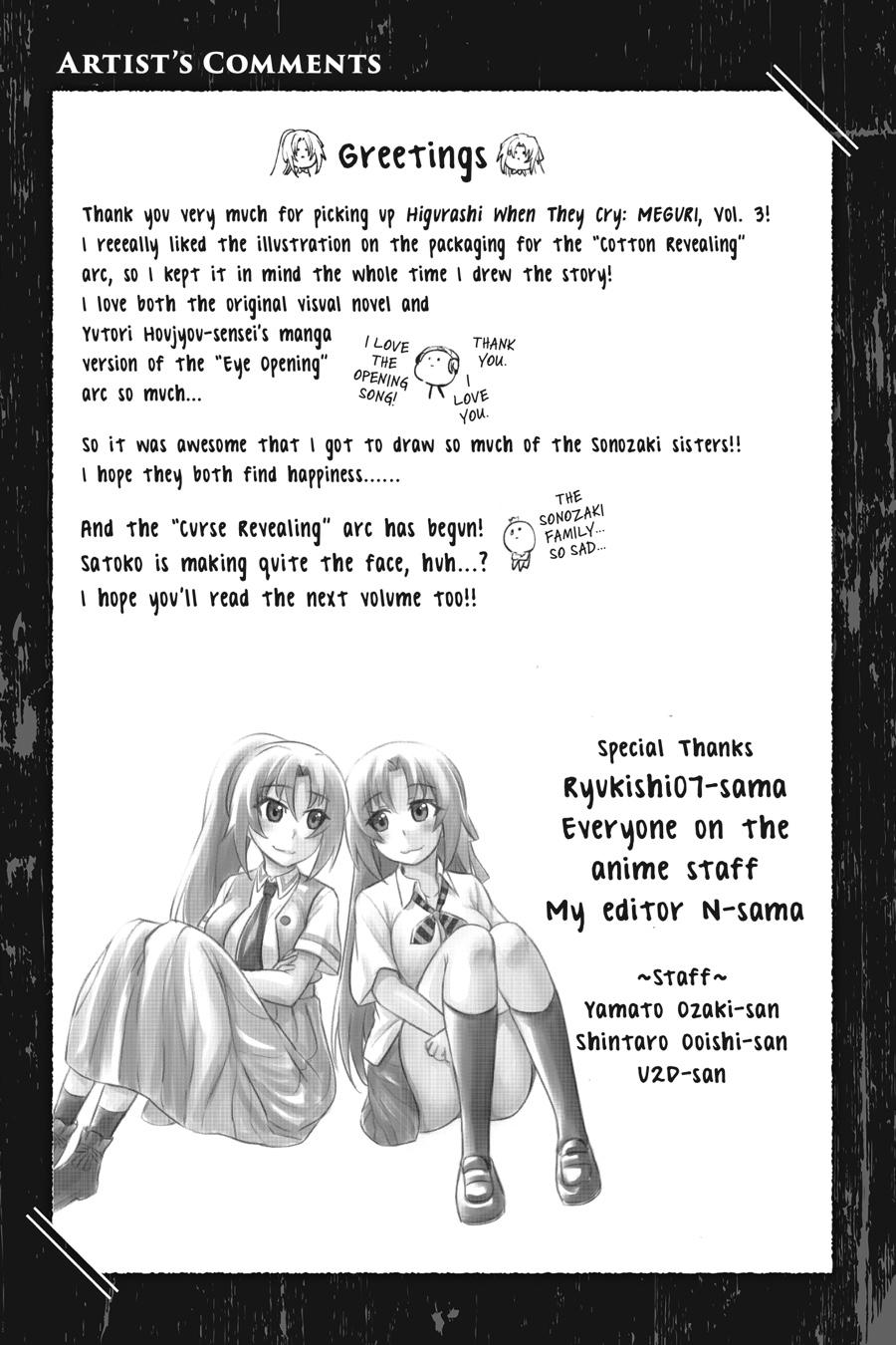Higurashi no Naku Koro ni Meguri Chap 12 - Next Chap 13