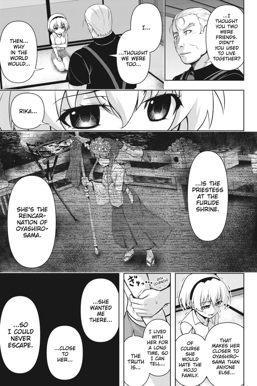 Higurashi no Naku Koro ni Meguri Chap 12 - Next Chap 13