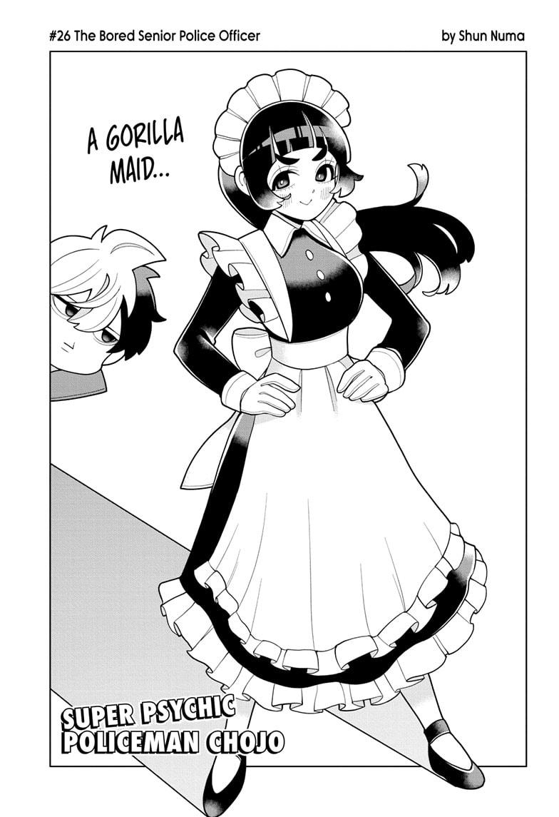 Super Psychic Policeman Chojo Chap 26 - Next Chap 27