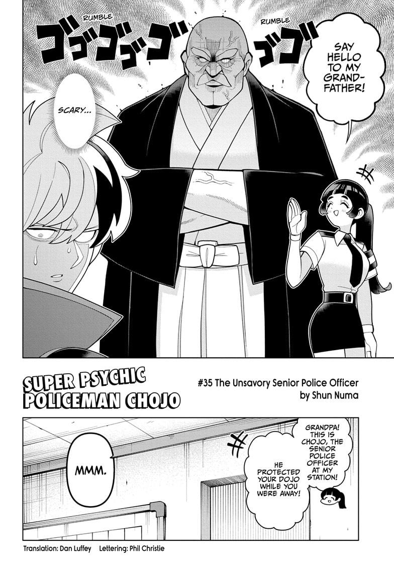 Super Psychic Policeman Chojo Chap 35 - Next Chap 36