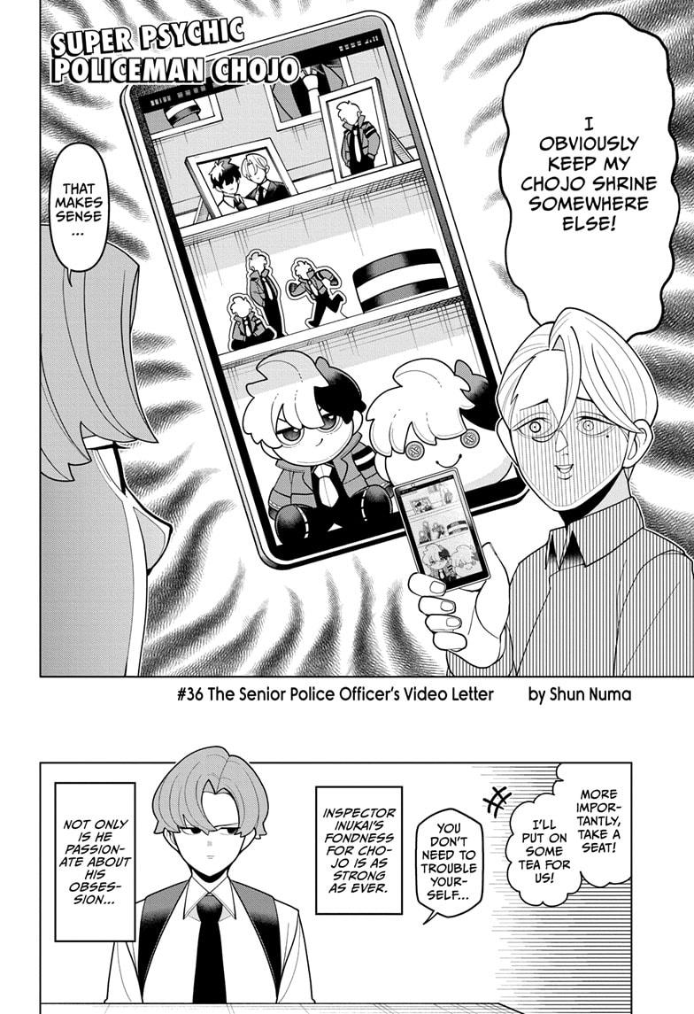 Super Psychic Policeman Chojo Chap 36 - Next Chap 37