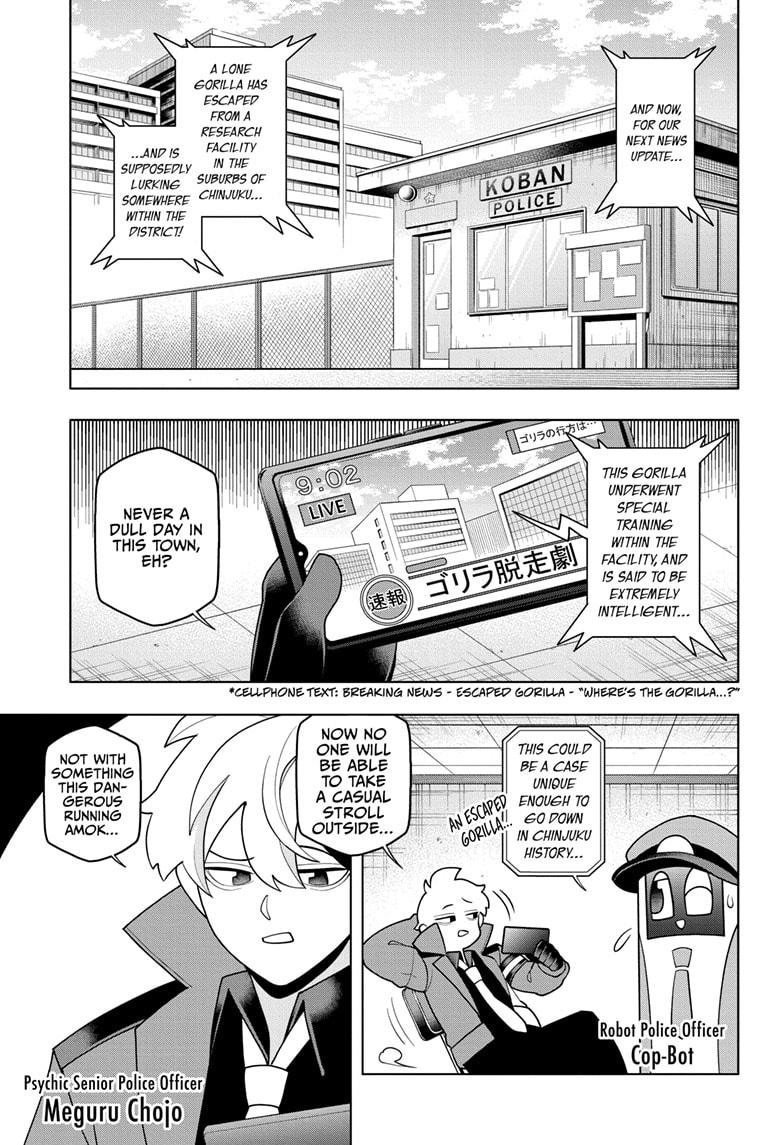 Super Psychic Policeman Chojo Chap 31 - Next Chap 32