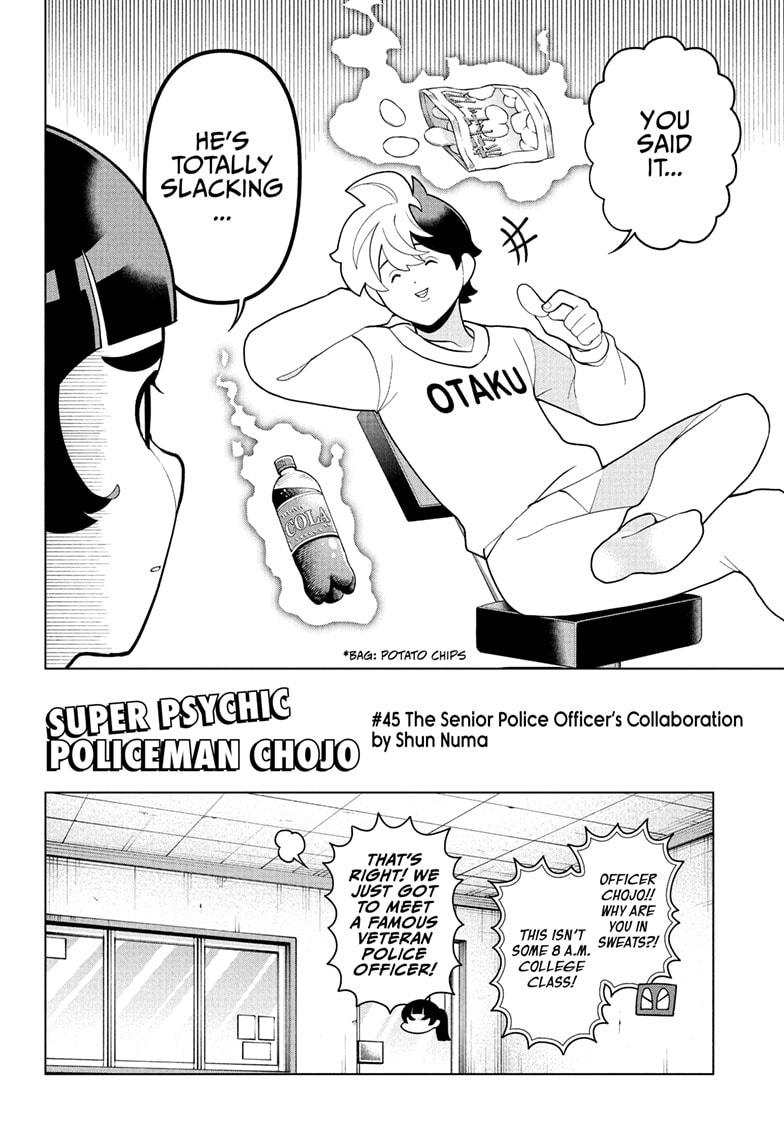 Super Psychic Policeman Chojo Chap 45 - Next Chap 46