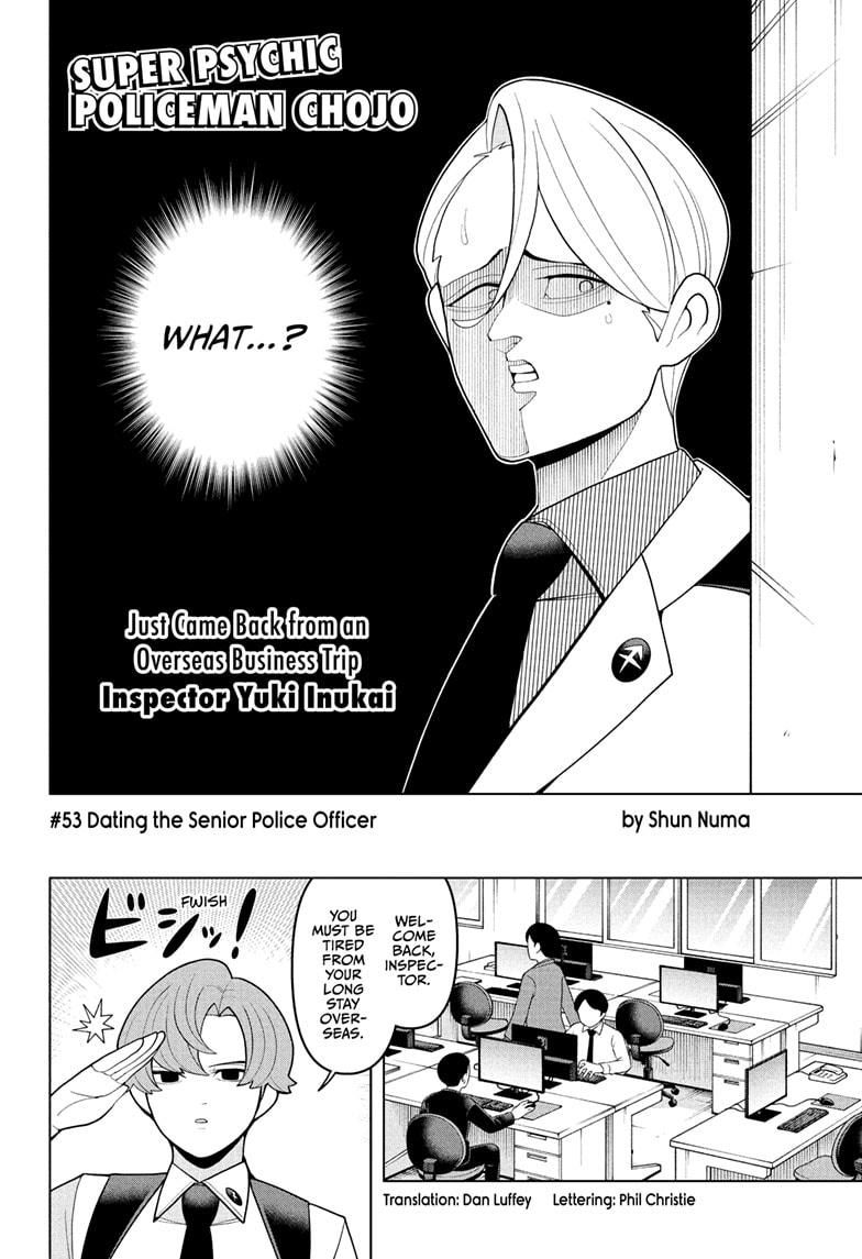Super Psychic Policeman Chojo Chap 53 - Next Chap 54
