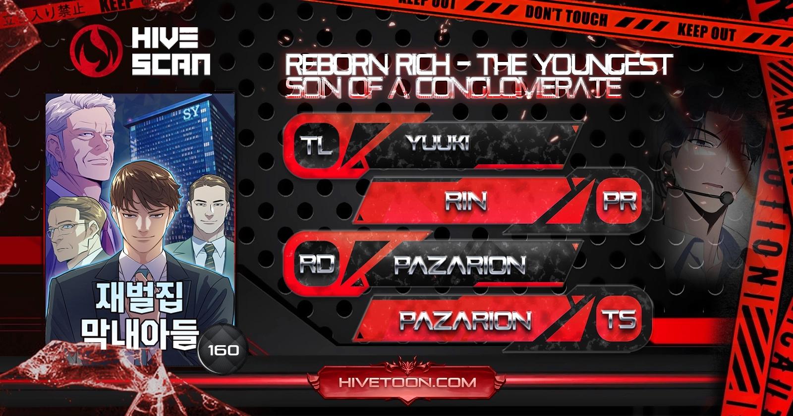 Reborn Rich Chap 160 - Next Chap 161