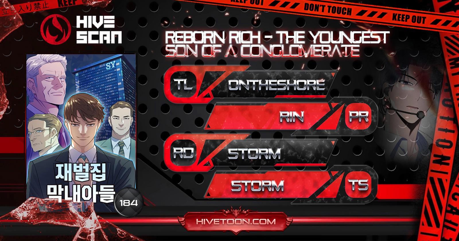 Reborn Rich Chap 184 - Next Chap 185