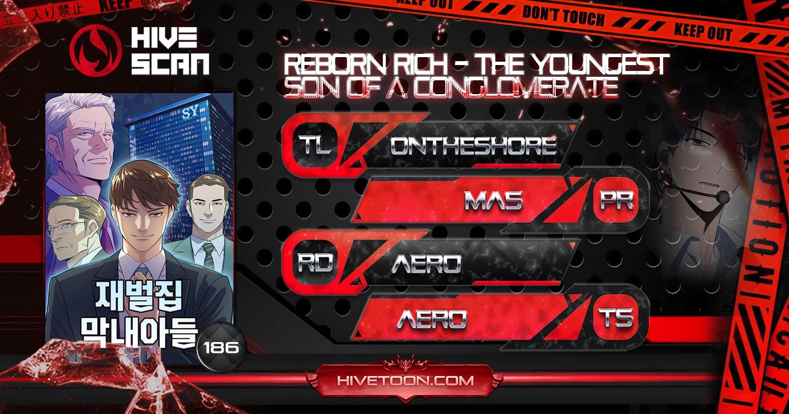 Reborn Rich Chap 186 - Next Chap 187