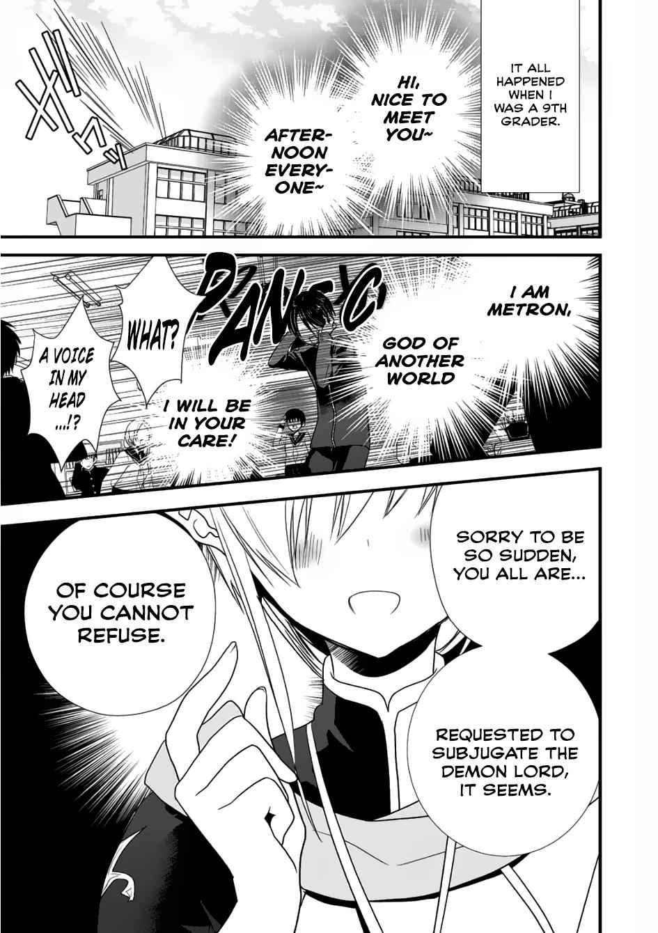 Class ga Isekai Shoukan sareta Naka Ore dake Nokotta n desu ga Chap 1 - Next Chap 2