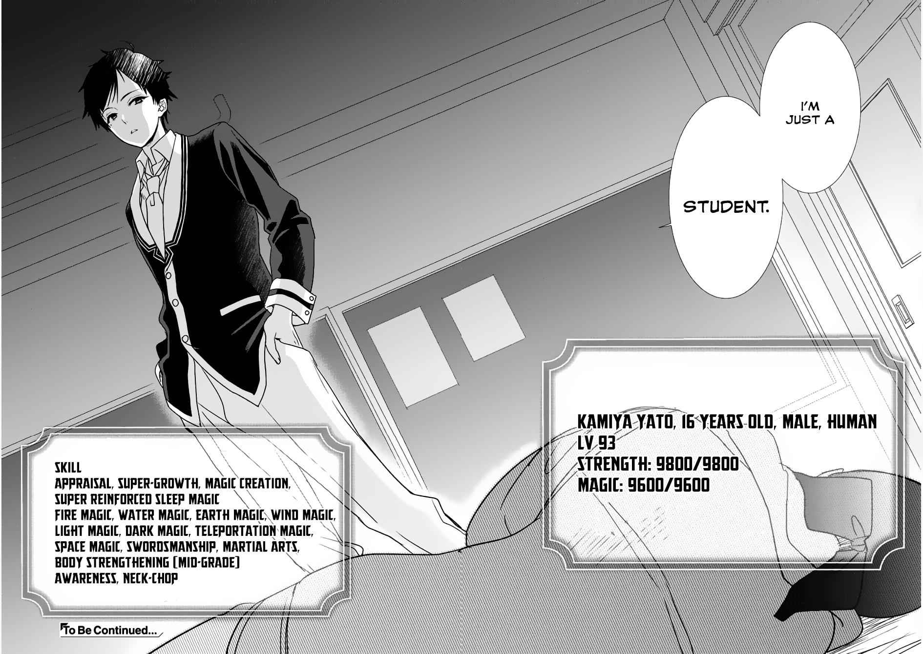 Class ga Isekai Shoukan sareta Naka Ore dake Nokotta n desu ga Chap 1 - Next Chap 2