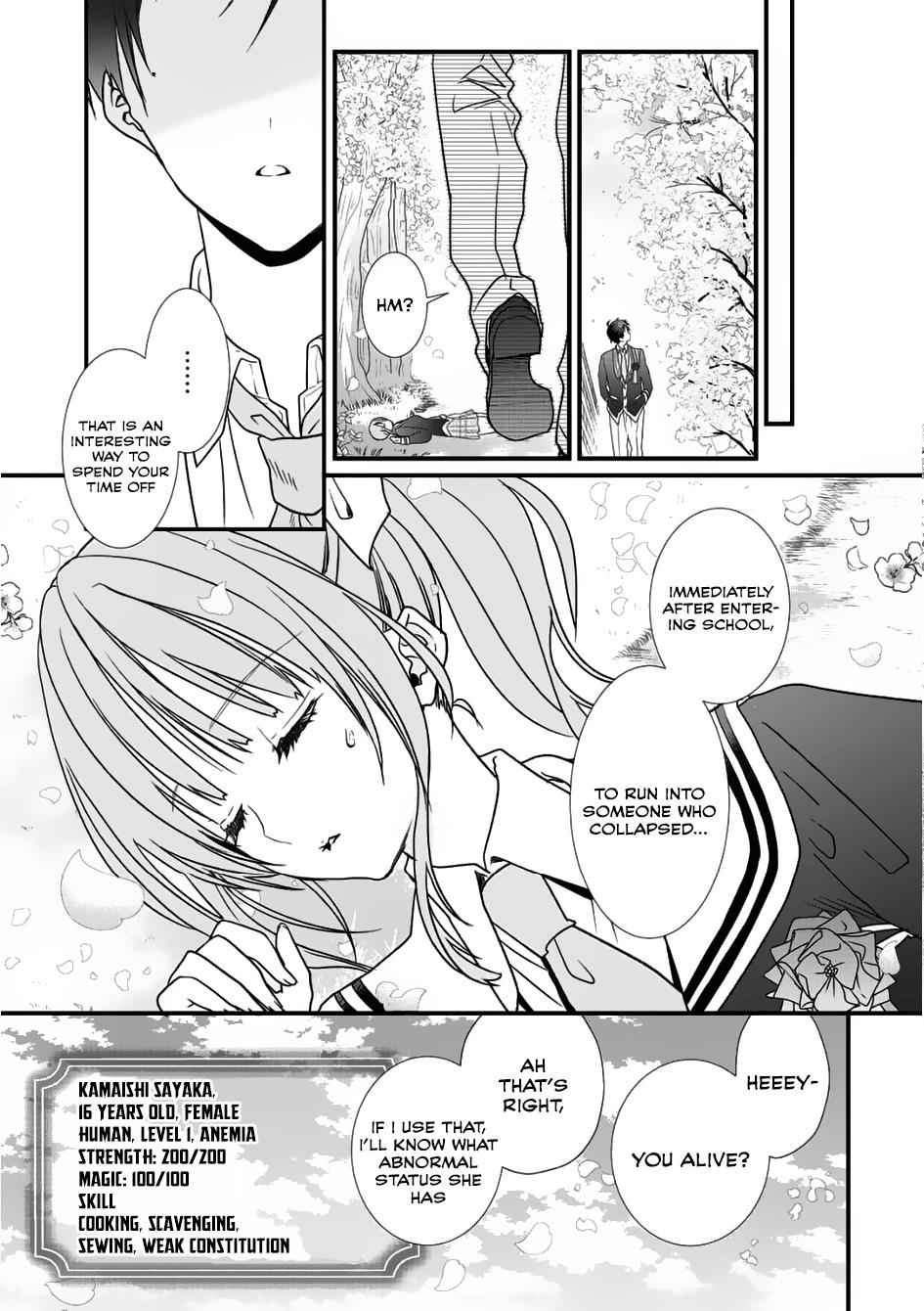 Class ga Isekai Shoukan sareta Naka Ore dake Nokotta n desu ga Chap 1 - Next Chap 2