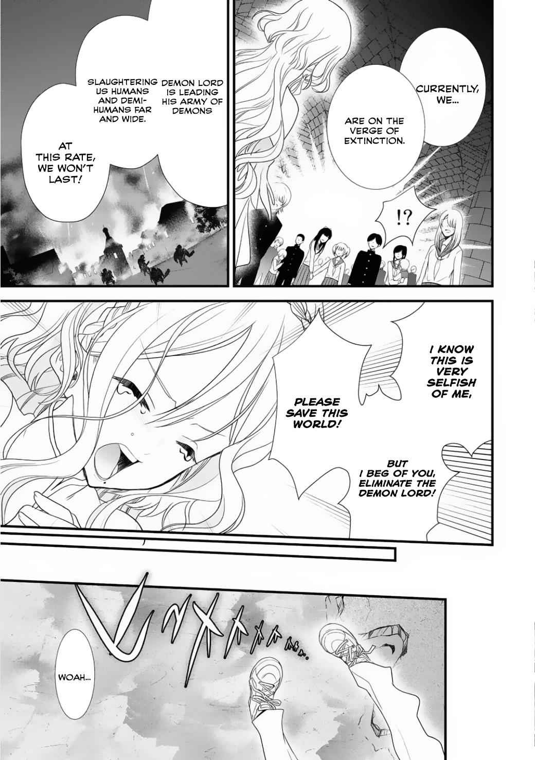 Class ga Isekai Shoukan sareta Naka Ore dake Nokotta n desu ga Chap 3 - Next Chap 4