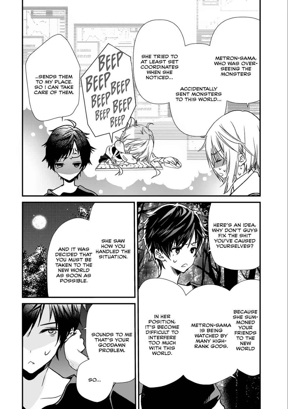 Class ga Isekai Shoukan sareta Naka Ore dake Nokotta n desu ga Chap 12 - Next Chap 13