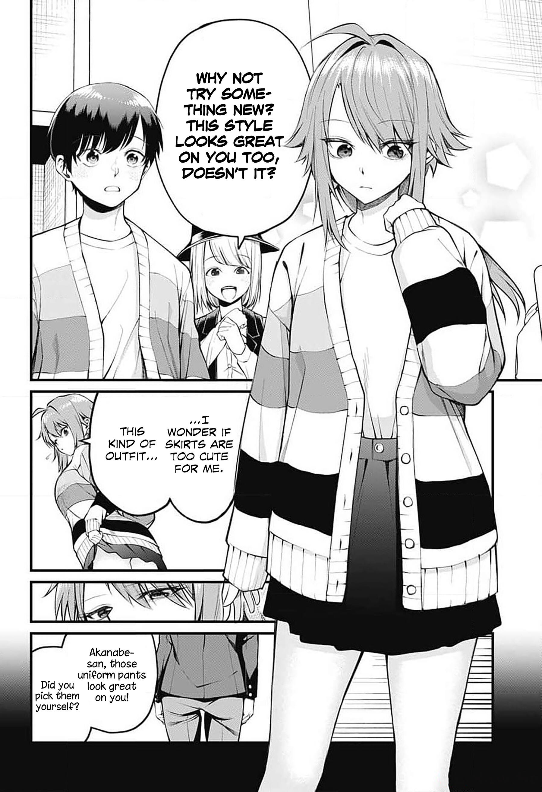 Akanabe-sensei wa Tereshirazu Chap 7 - Next Chap 8