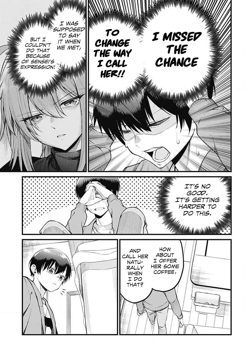 Akanabe-sensei wa Tereshirazu Chap 5 - Next Chap 6