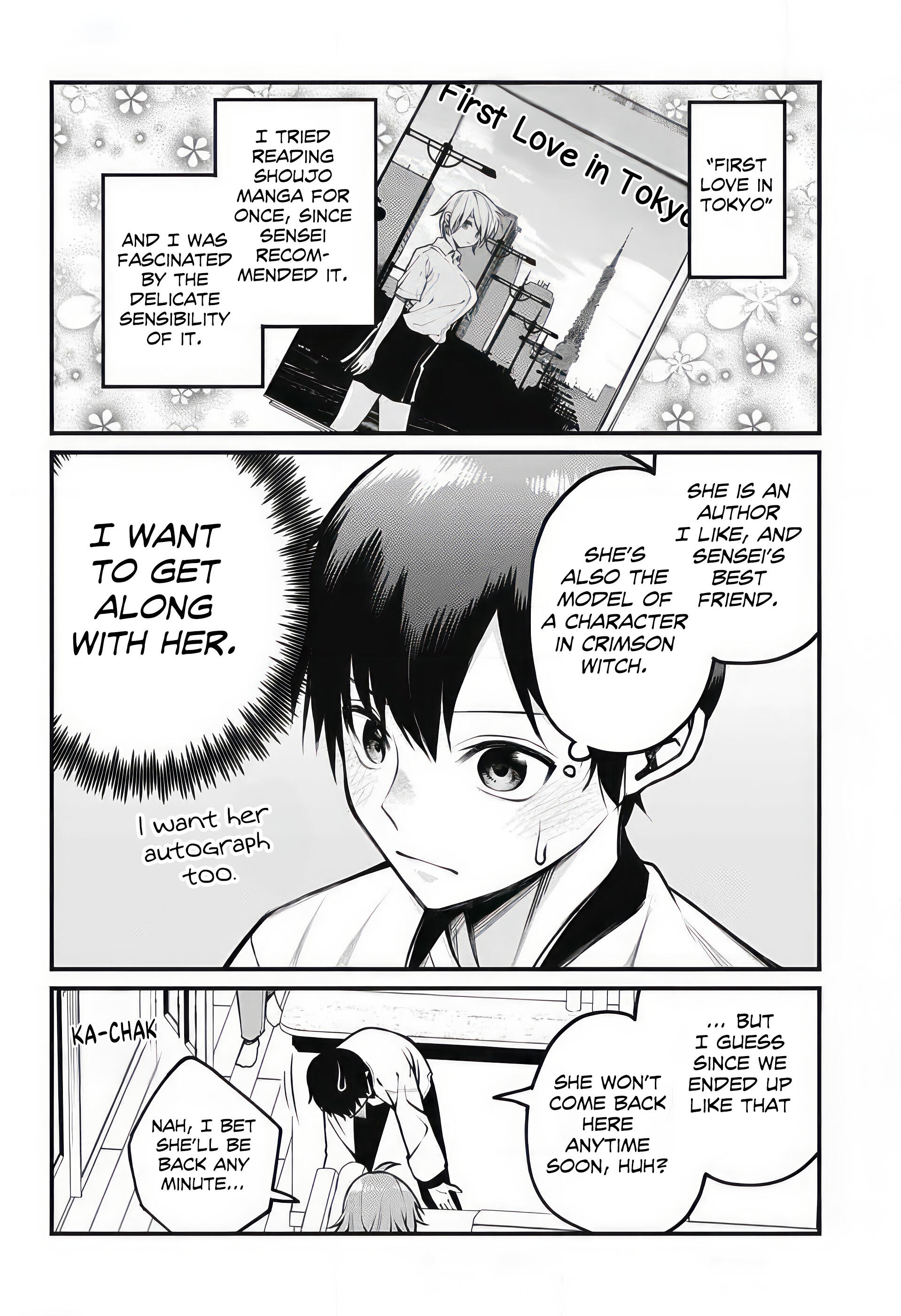 Akanabe-sensei wa Tereshirazu Chap 9 - Next Chap 10