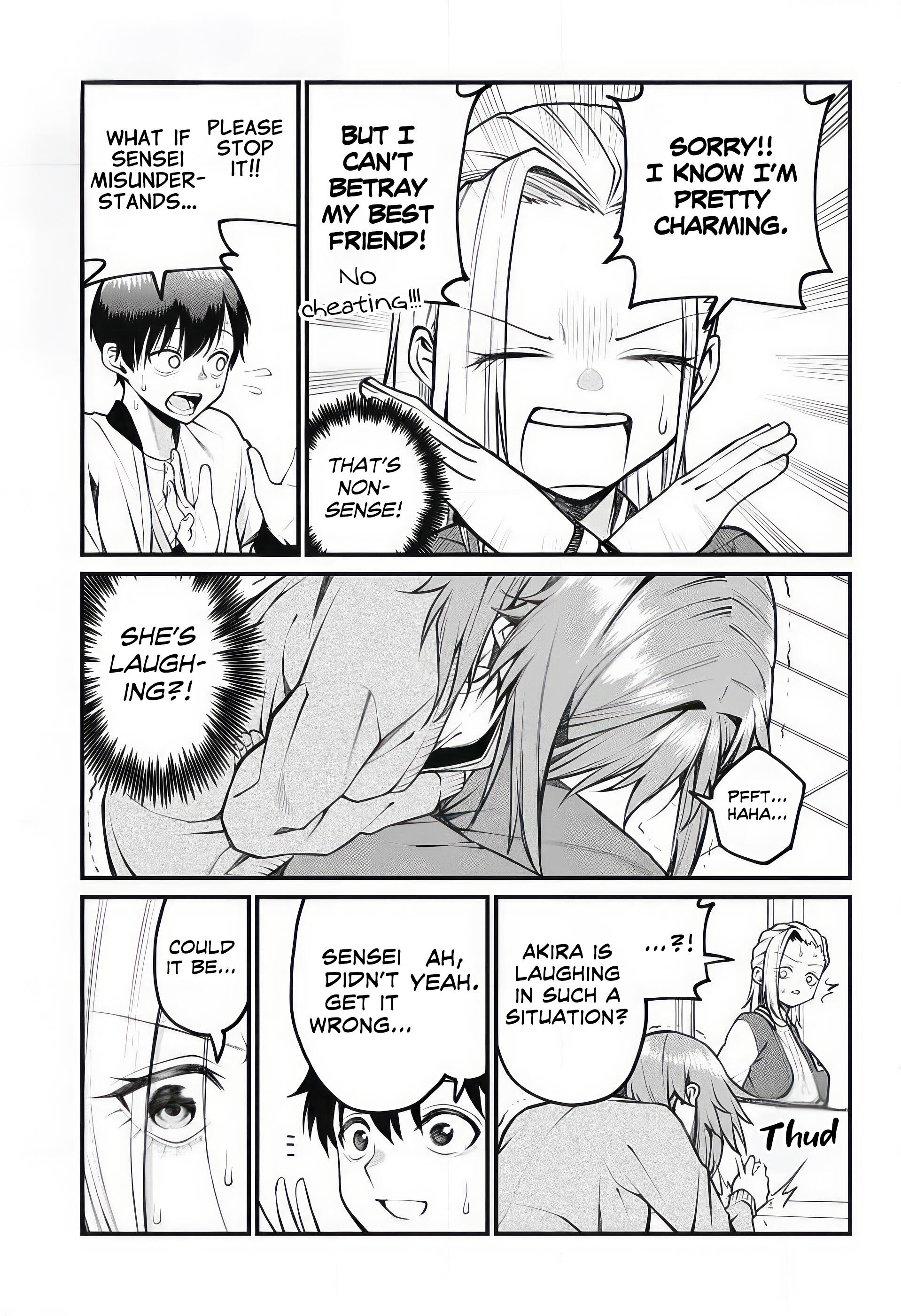 Akanabe-sensei wa Tereshirazu Chap 9 - Next Chap 10