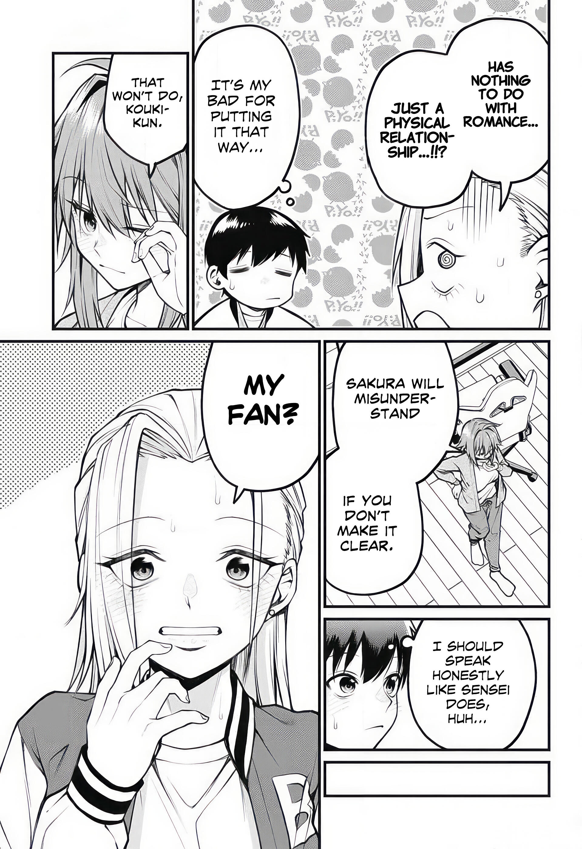 Akanabe-sensei wa Tereshirazu Chap 9 - Next Chap 10