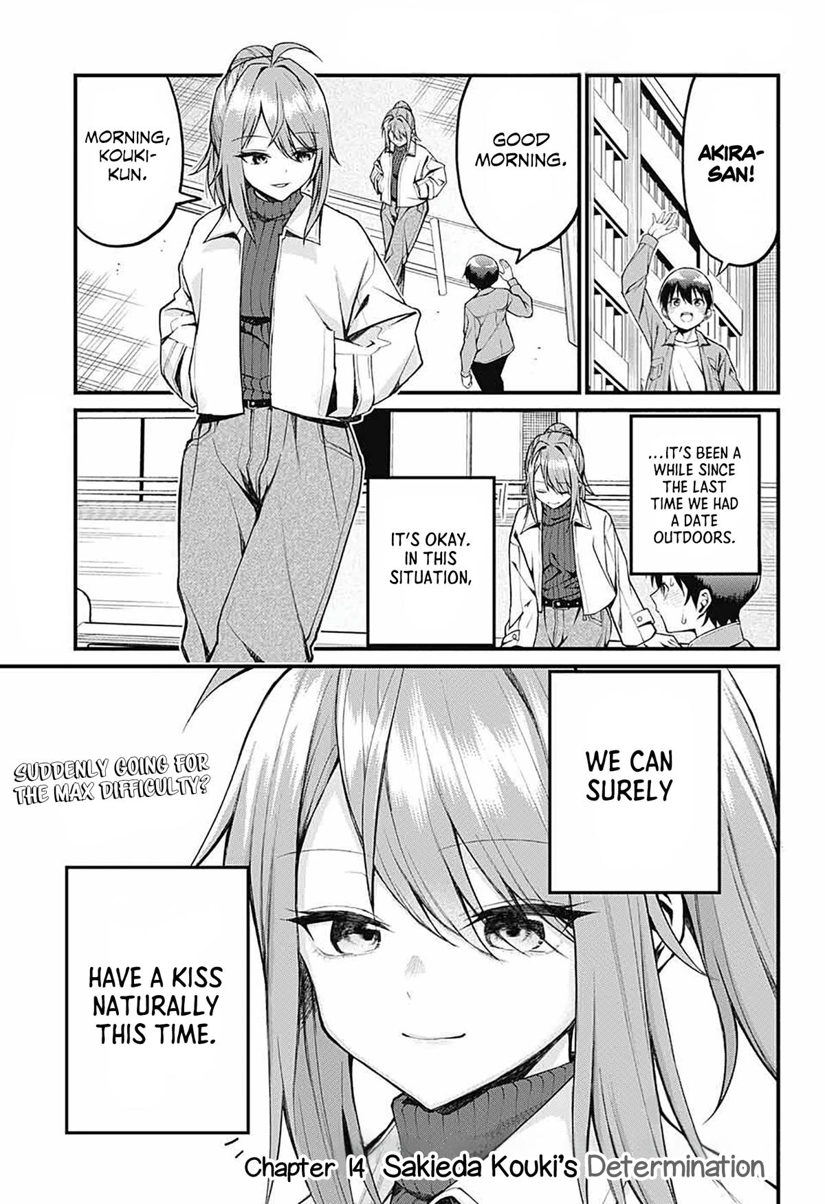 Akanabe-sensei wa Tereshirazu Chap 14 - Next Chap 15