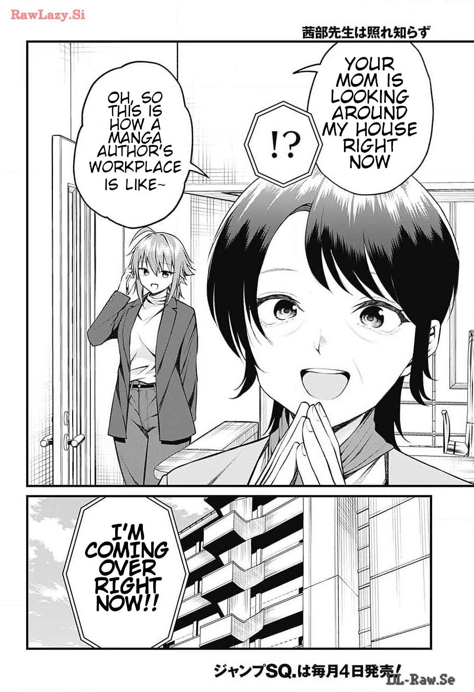 Akanabe-sensei wa Tereshirazu Chap 13 - Next Chap 14
