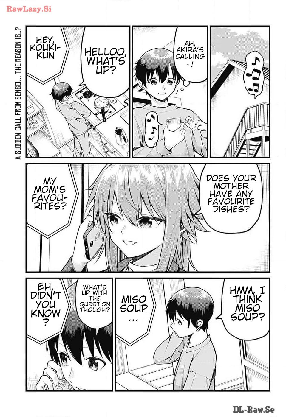 Akanabe-sensei wa Tereshirazu Chap 13 - Next Chap 14