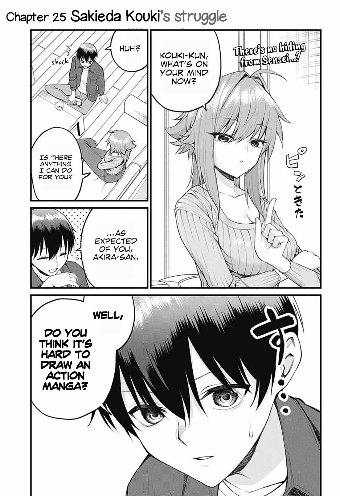 Akanabe-sensei wa Tereshirazu Chap 25 - Next Chap 26