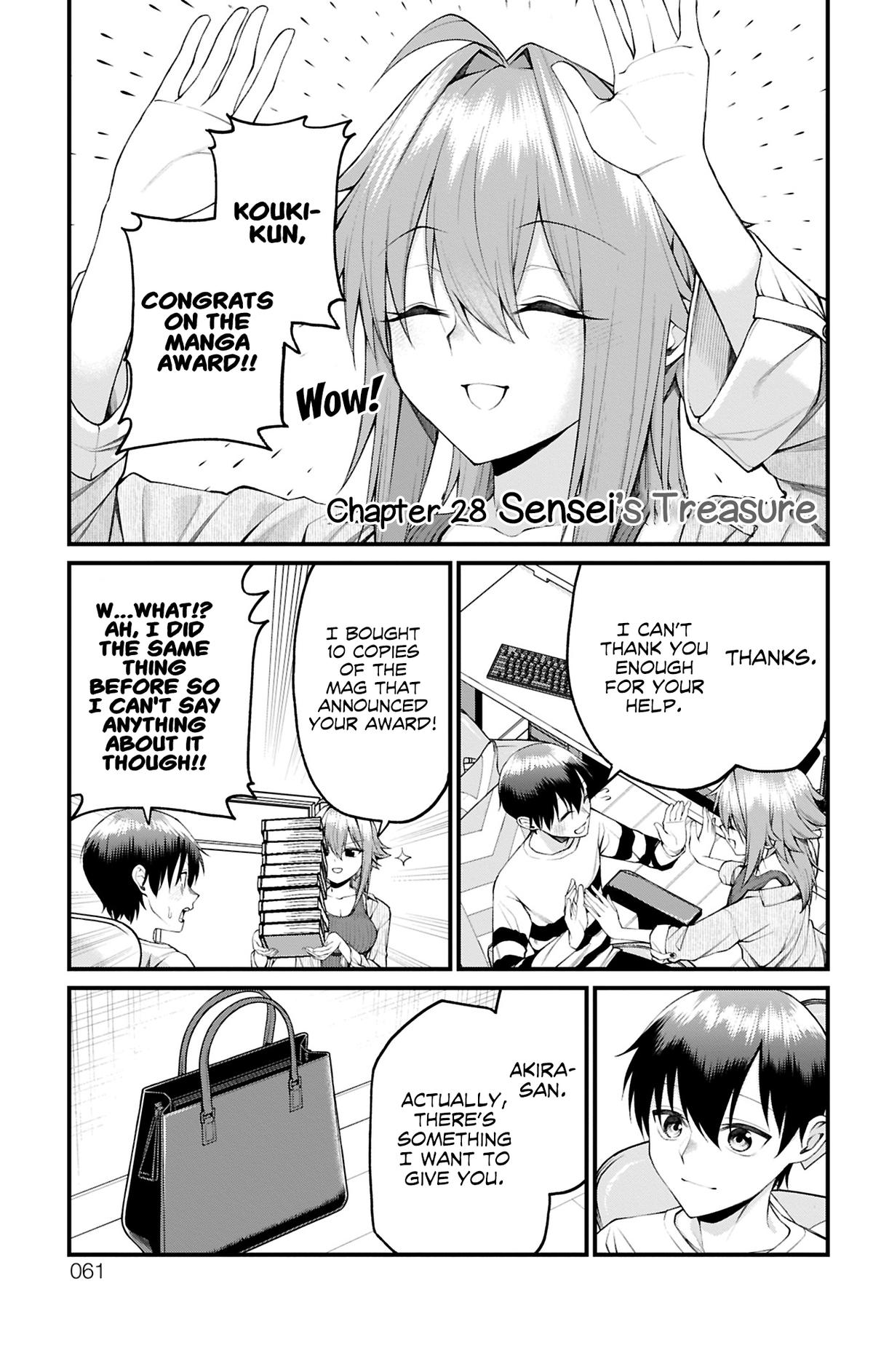 Akanabe-sensei wa Tereshirazu Chap 28 - Next Chap 29