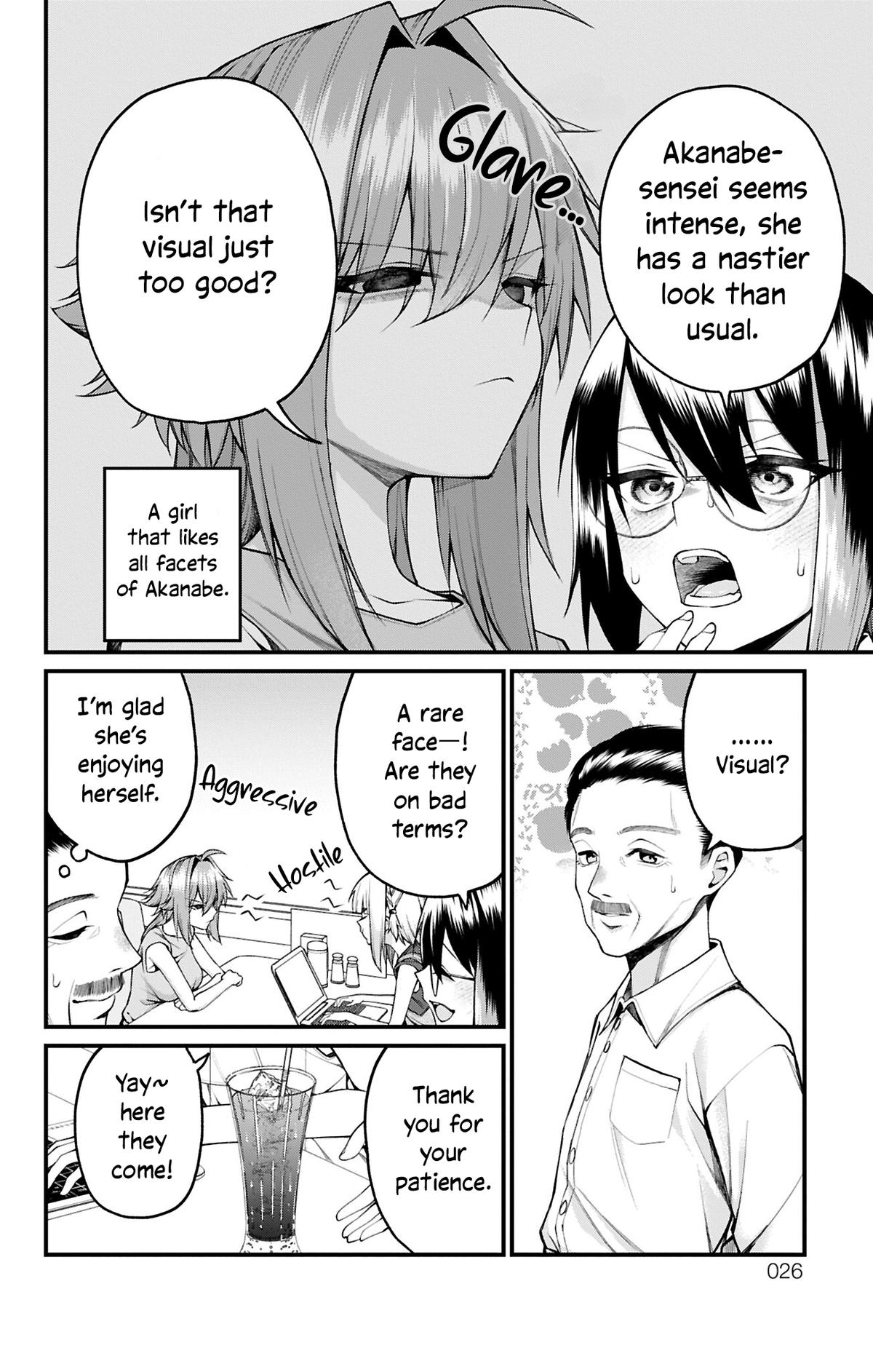 Akanabe-sensei wa Tereshirazu Chap 37 - Next Chap 38