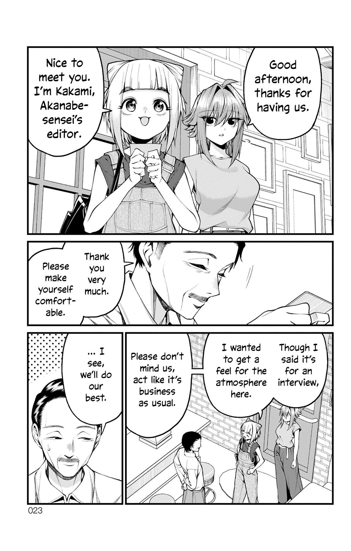 Akanabe-sensei wa Tereshirazu Chap 37 - Next Chap 38