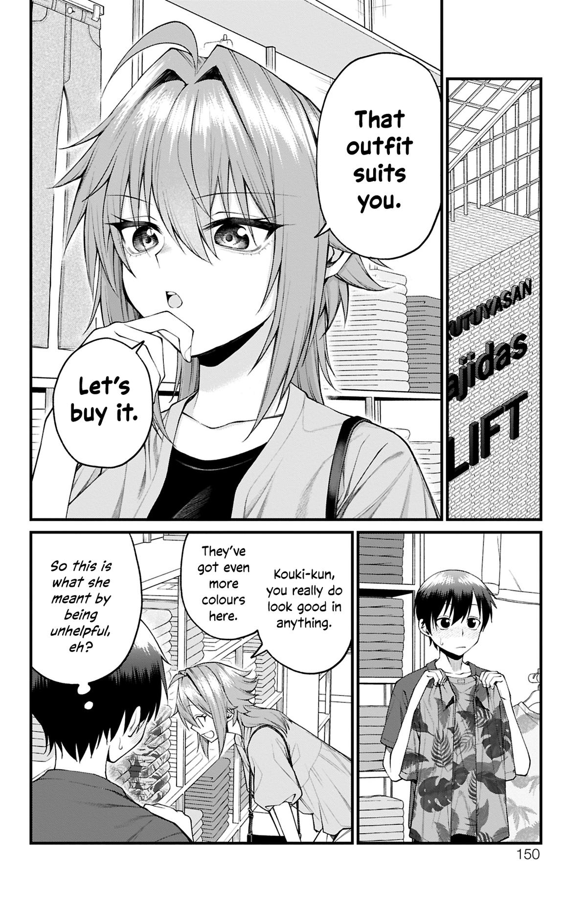 Akanabe-sensei wa Tereshirazu Chap 34 - Next Chap 35