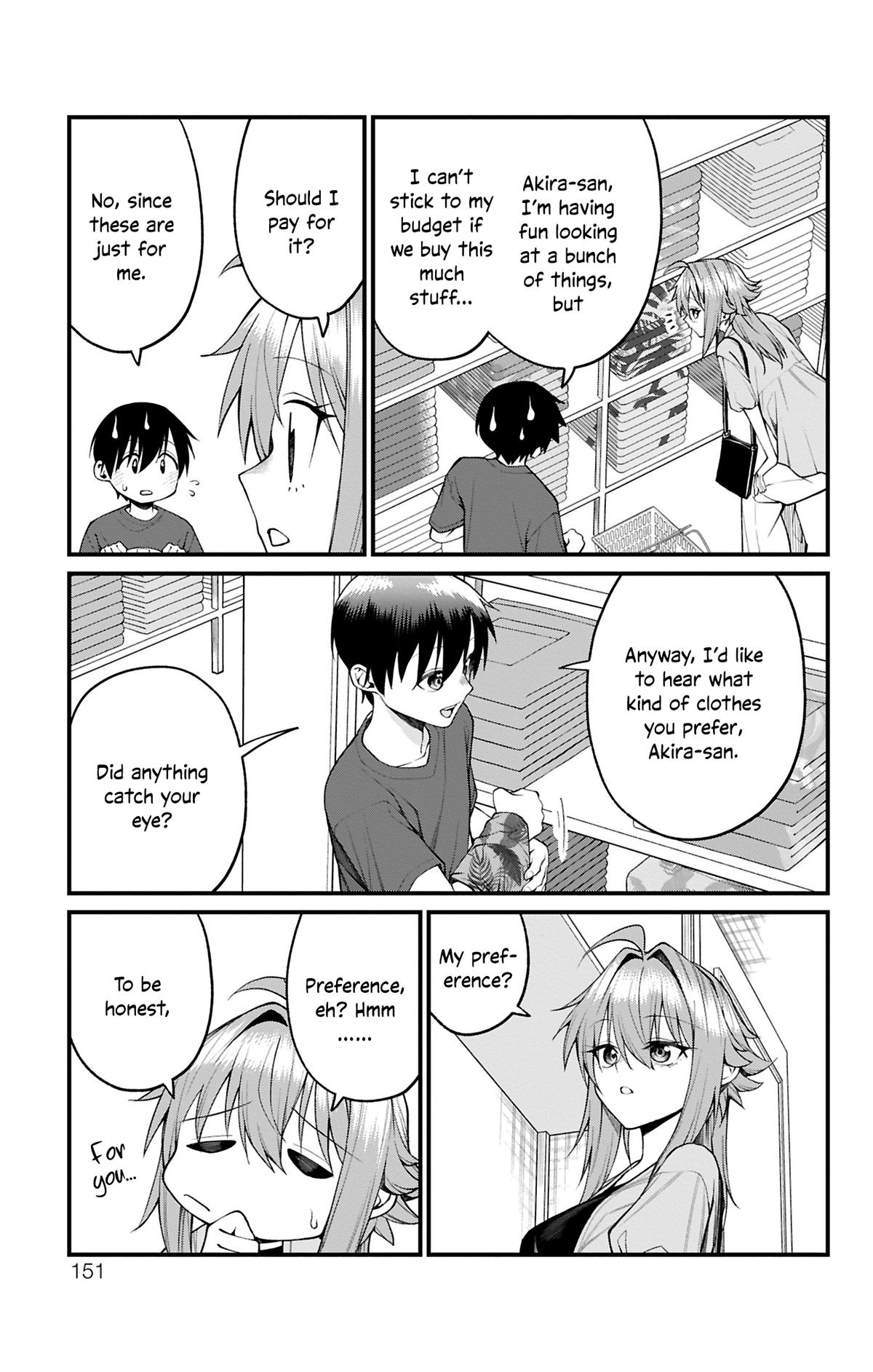 Akanabe-sensei wa Tereshirazu Chap 34 - Next Chap 35