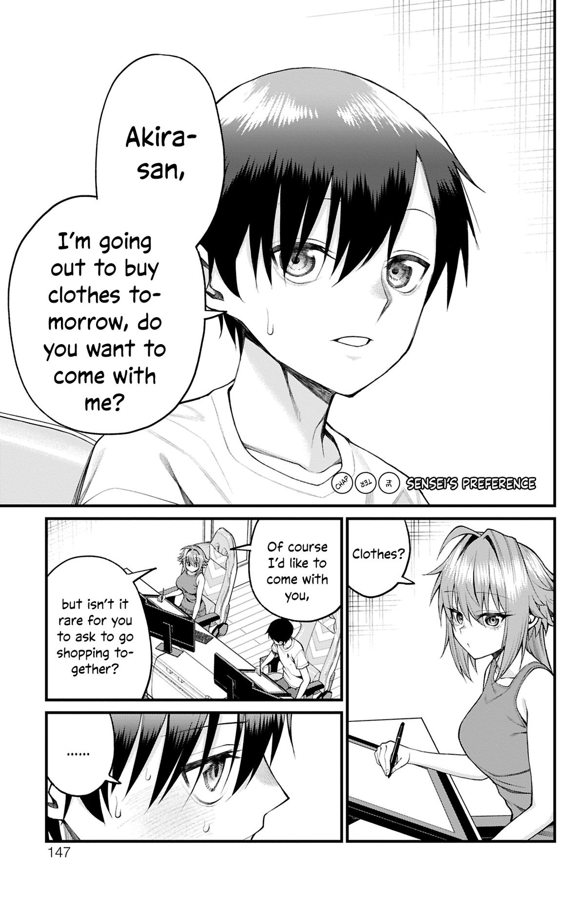 Akanabe-sensei wa Tereshirazu Chap 34 - Next Chap 35