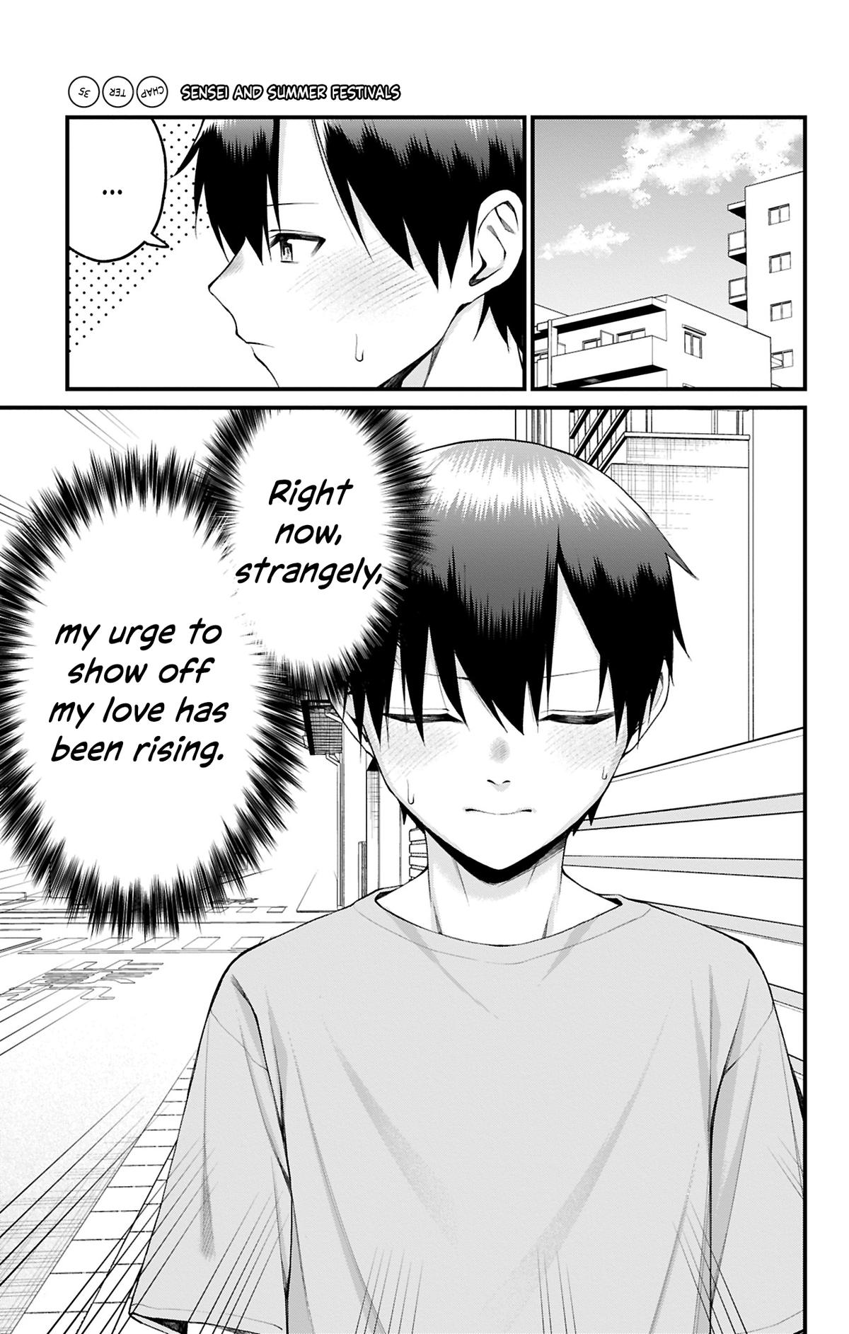 Akanabe-sensei wa Tereshirazu Chap 35 - Next Chap 36