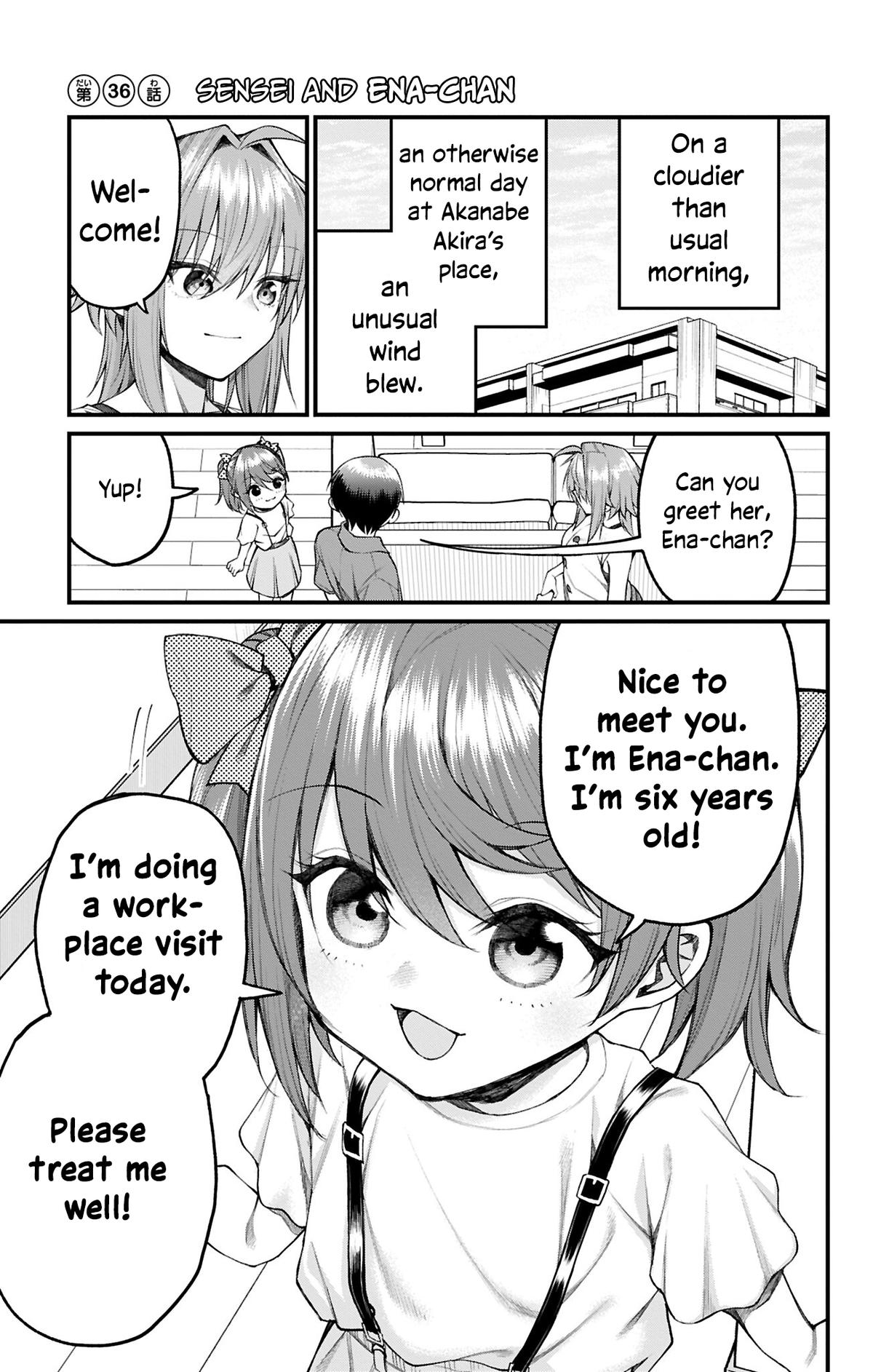 Akanabe-sensei wa Tereshirazu Chap 36 - Next Chap 37