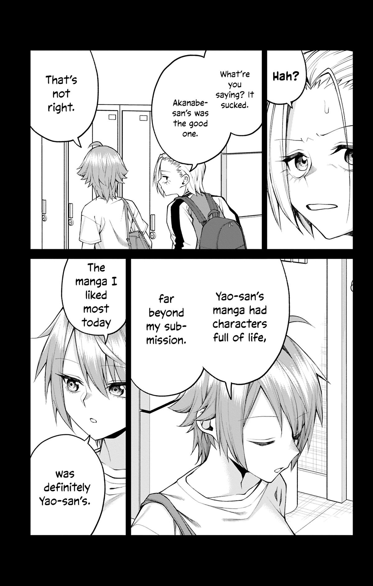 Akanabe-sensei wa Tereshirazu Chap 33 - Next Chap 34