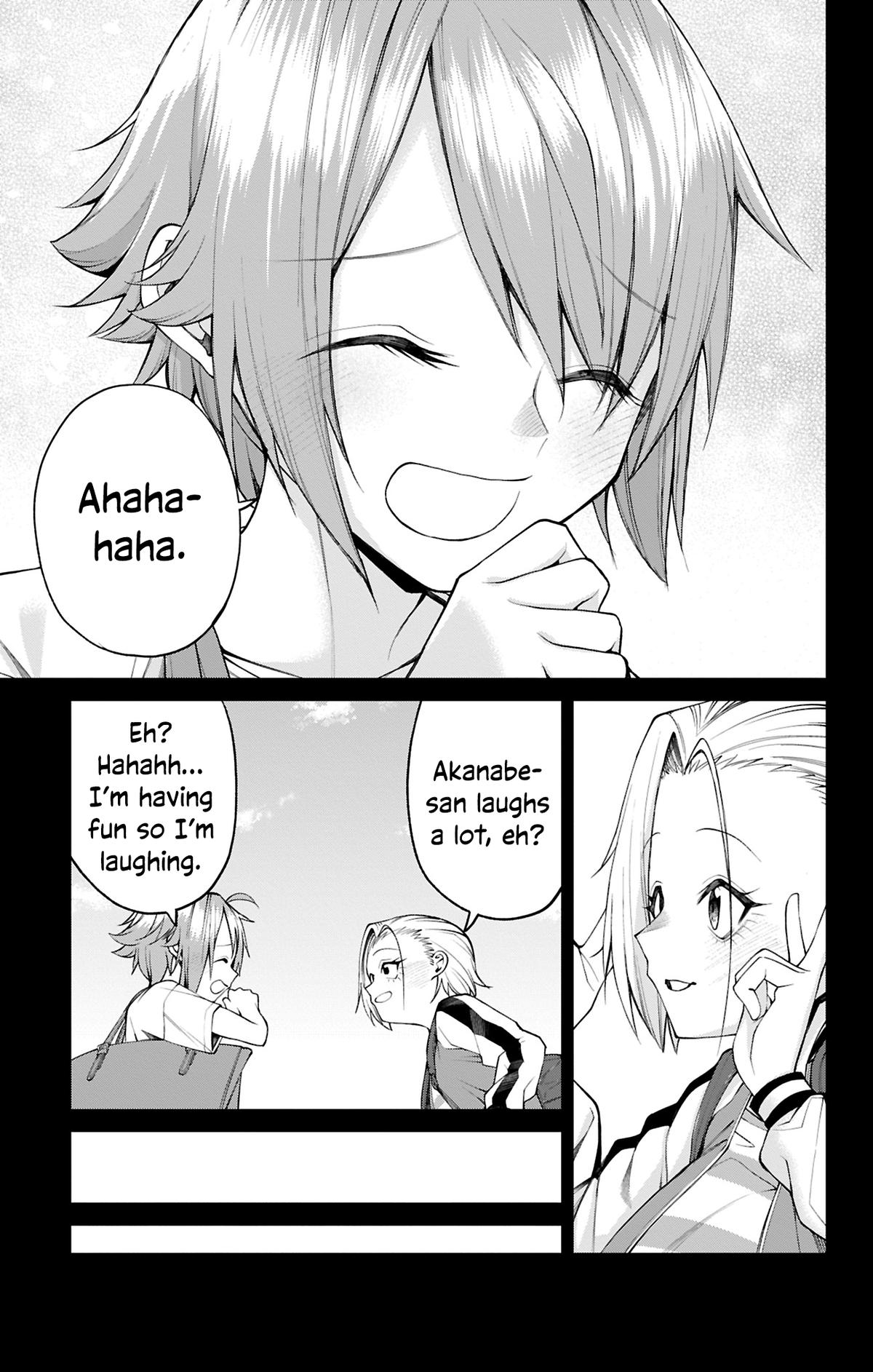 Akanabe-sensei wa Tereshirazu Chap 33 - Next Chap 34