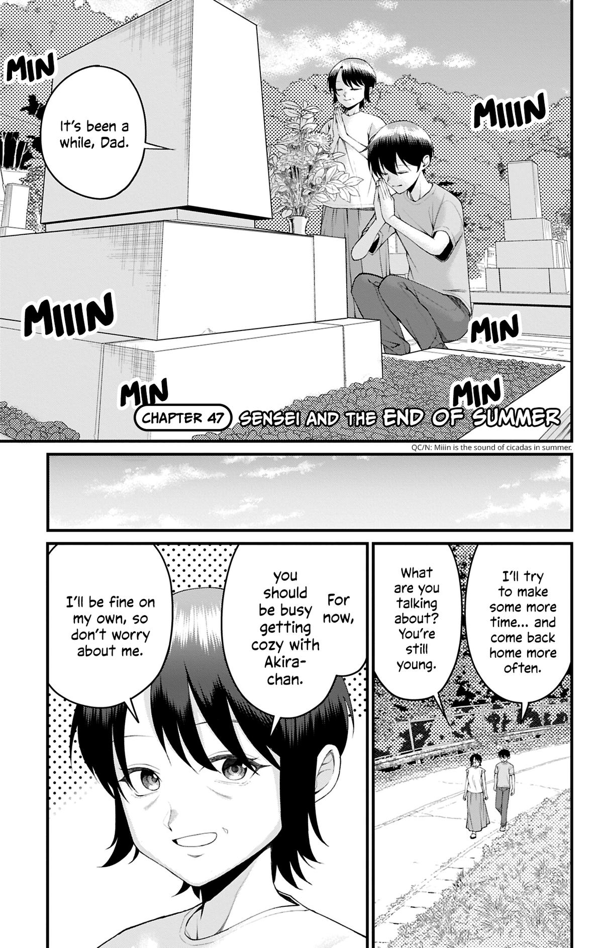 Akanabe-sensei wa Tereshirazu Chap 47 - Next Chap 48