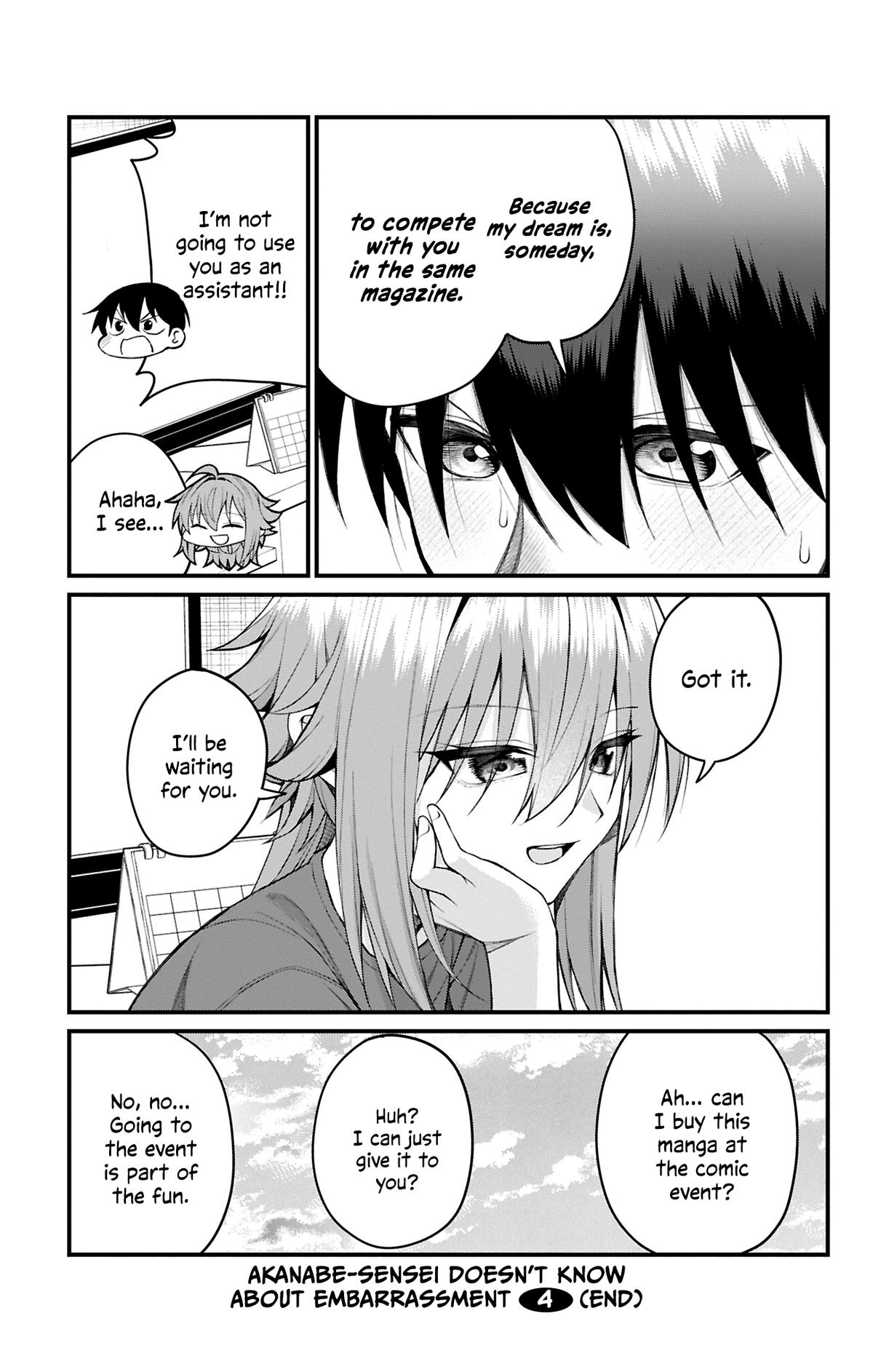 Akanabe-sensei wa Tereshirazu Chap 48 - Next Chap 49