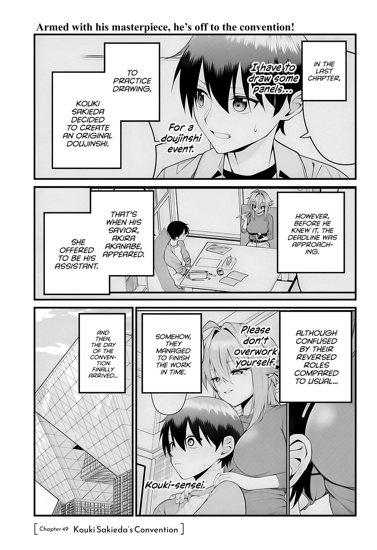 Akanabe-sensei wa Tereshirazu Chap 49 - Next Chap 50