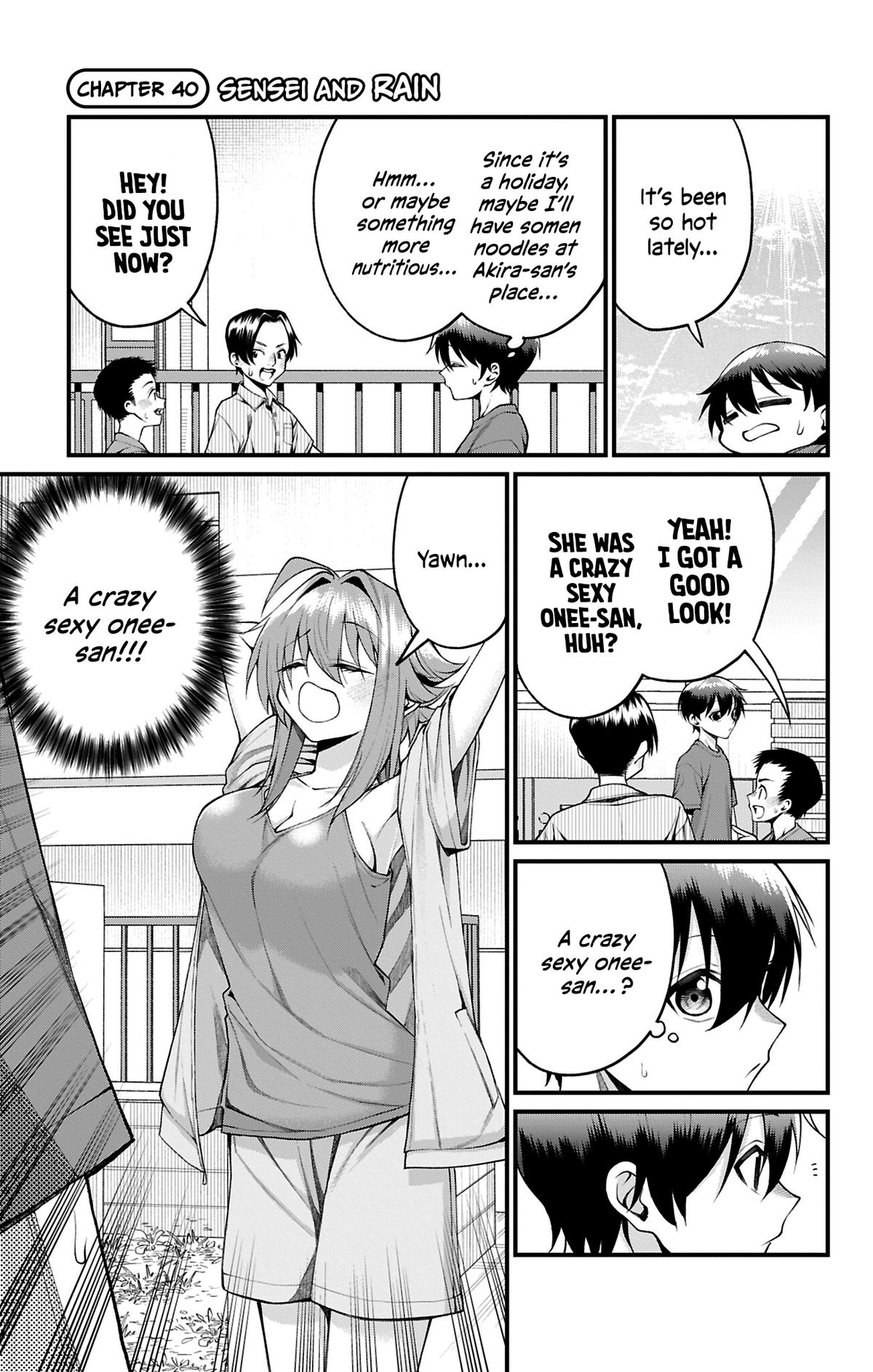 Akanabe-sensei wa Tereshirazu Chap 40 - Next Chap 41