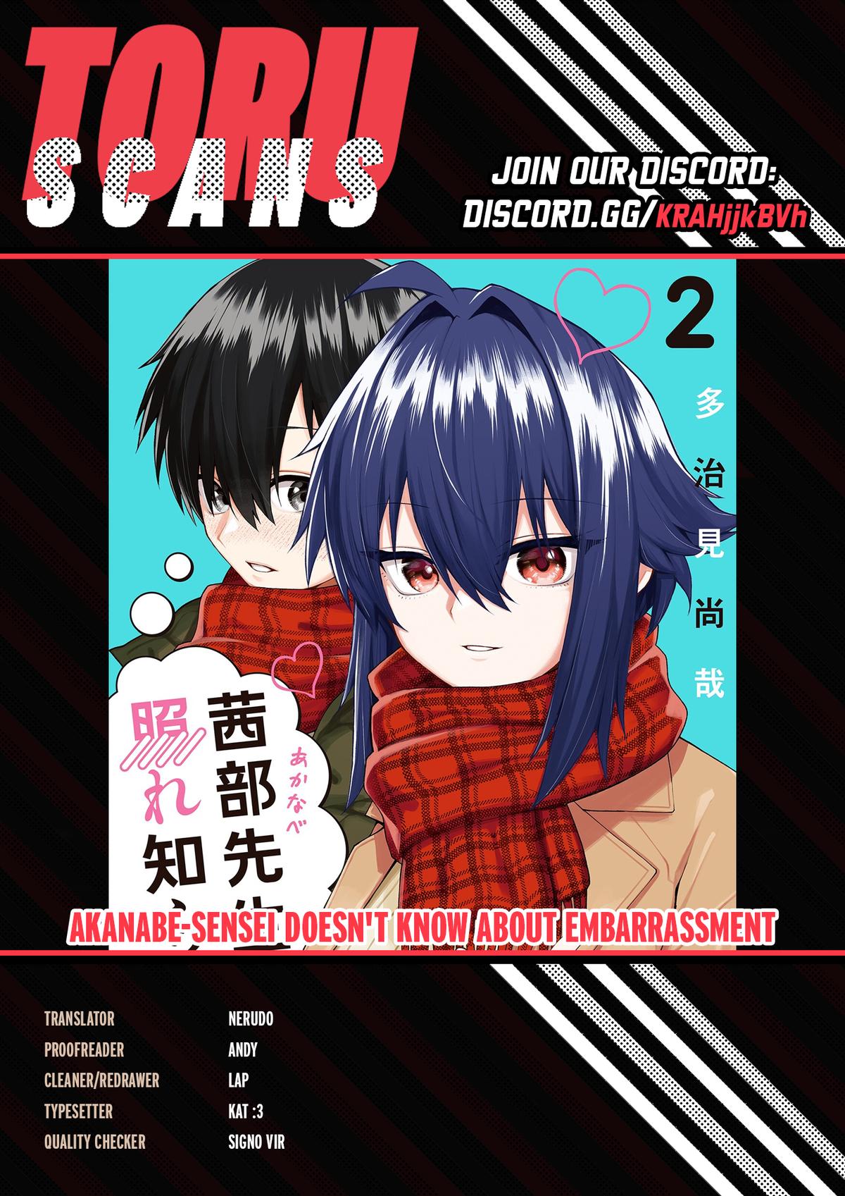 Akanabe-sensei wa Tereshirazu Chap 41 - Next Chap 42