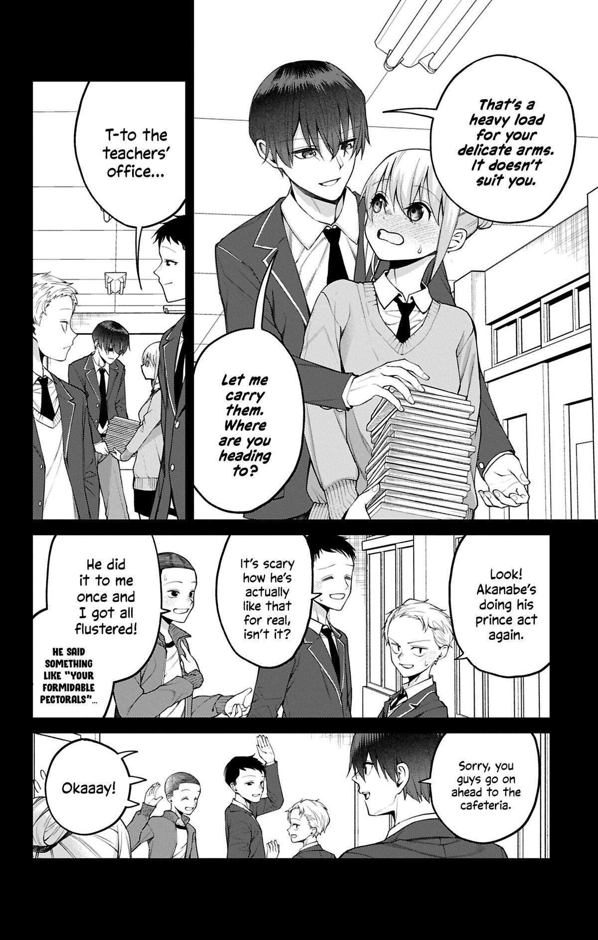Akanabe-sensei wa Tereshirazu Chap 42 - Next Chap 43